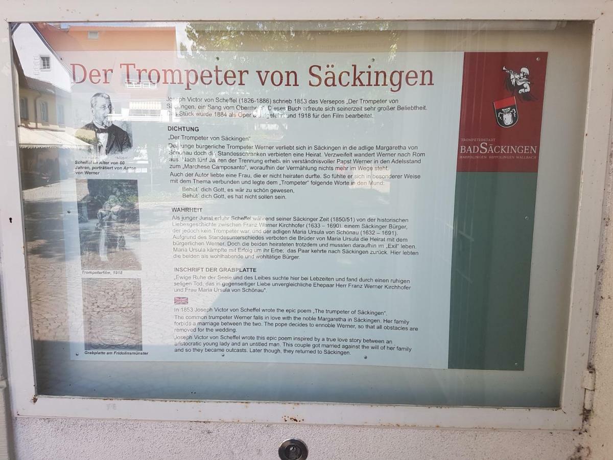 Appartement Storchennest à Bad Säckingen Extérieur photo